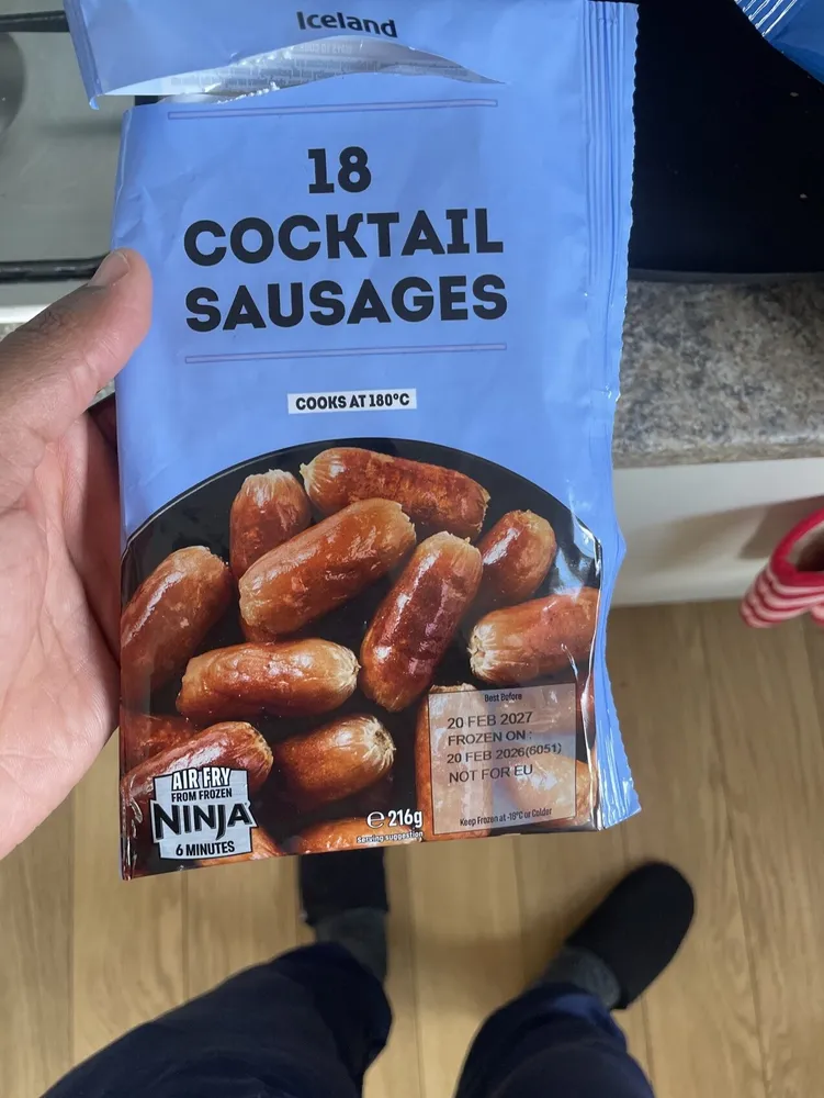 18 COCKTAIL SAUSAGES