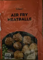 Air Fry Meatballs