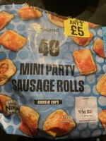 Mini Party Sausage Rolls