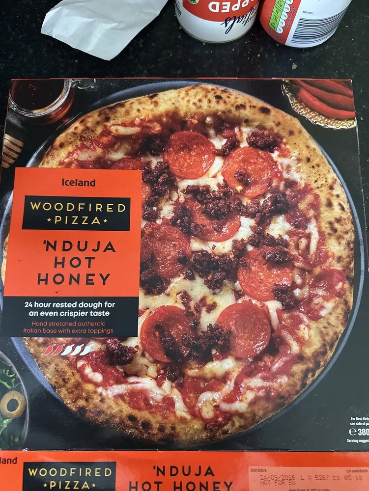 Nduja Hot Honey Woodfired Pizza