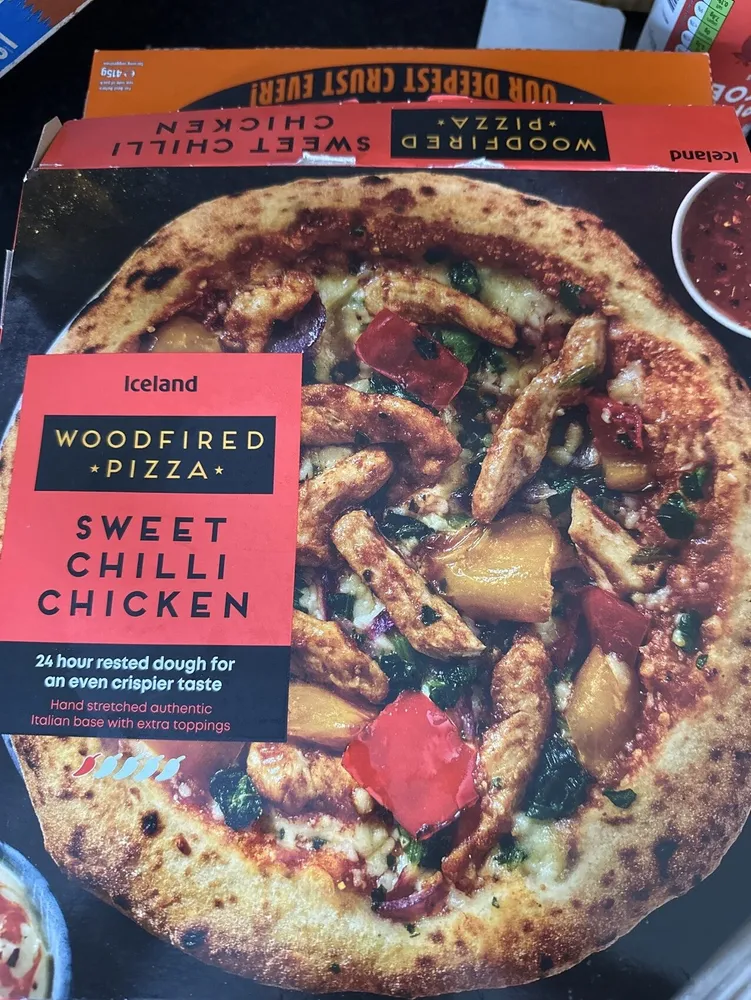 Sweet Chilli Chicken Woodfired Pizza