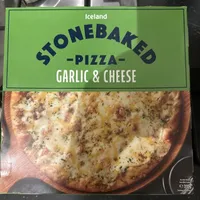 Stonebaked Pizza Garlic & Cheese