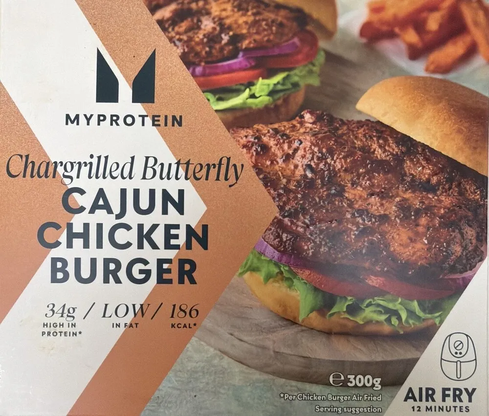 Chargrilled Buttery Cajun Chicken Burger