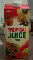 Tropical Fruit Juice Drink