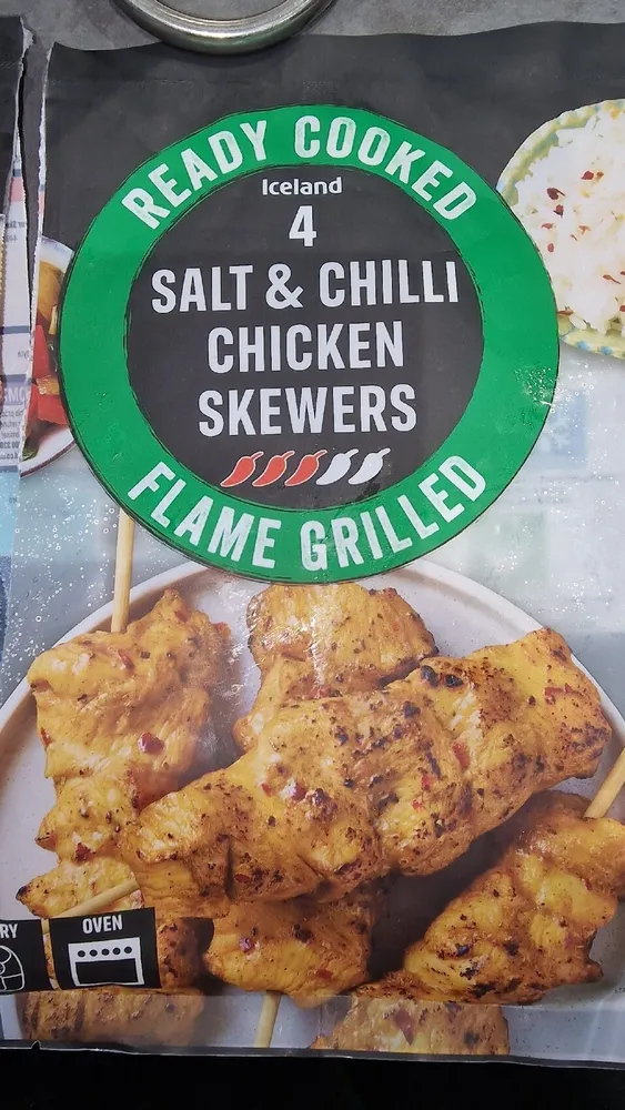 Salt & Chilli Chicken Skewers