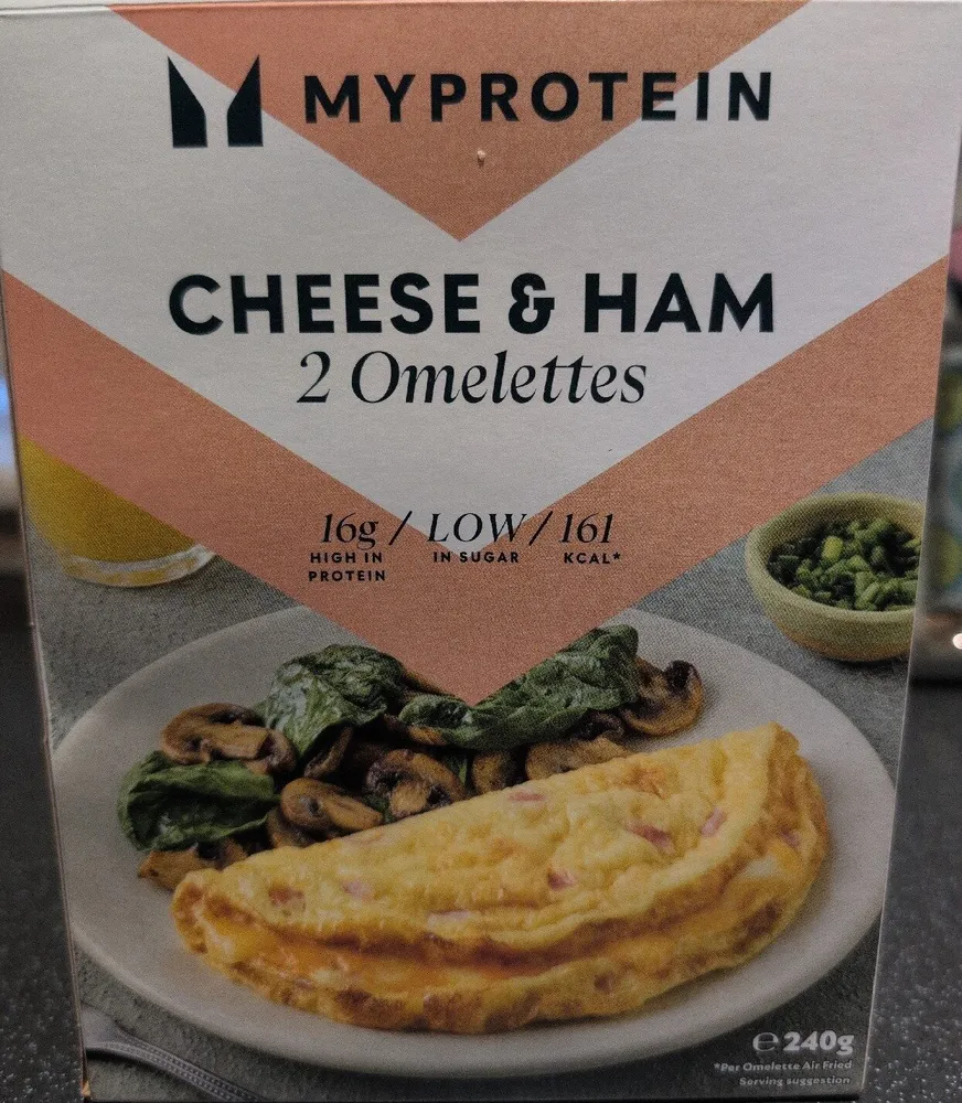 CHEESE & HAM 2 Omelettes