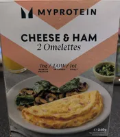 CHEESE & HAM 2 Omelettes