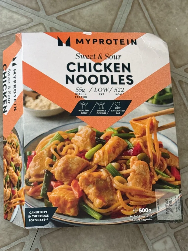 Sweet & Sour Chicken Noodles