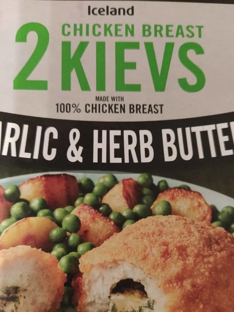 Chicken breast 2 Kievs