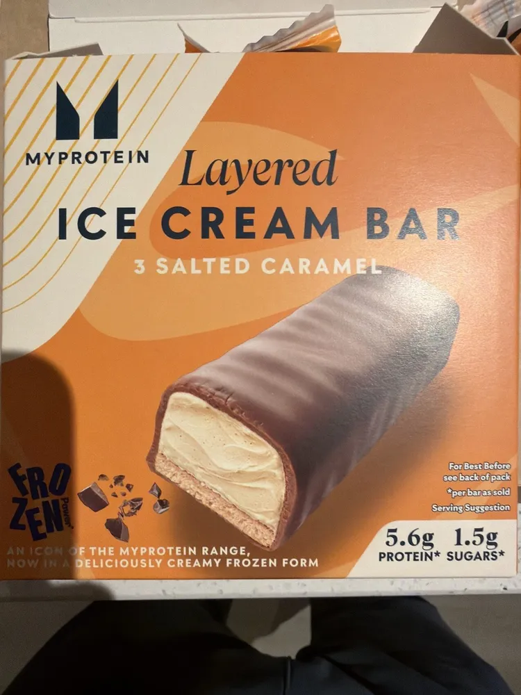 Layered Ice Cream Bar 3 Salted Caramel