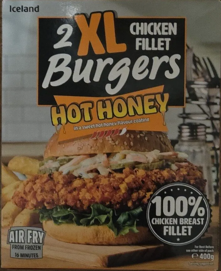 XL Chicken Fillet Burger Hot Honey