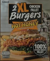 XL Chicken Fillet Burger Hot Honey