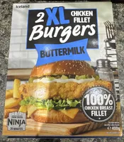 XL Chicken Fillet Burger Buttermilk