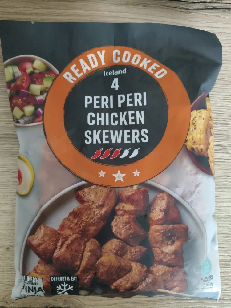 4 Peri Peri Chicken Skewers