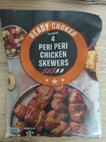 4 Peri Peri Chicken Skewers