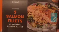Boneless Salmon Fillets with Garlic and Lemon Butter