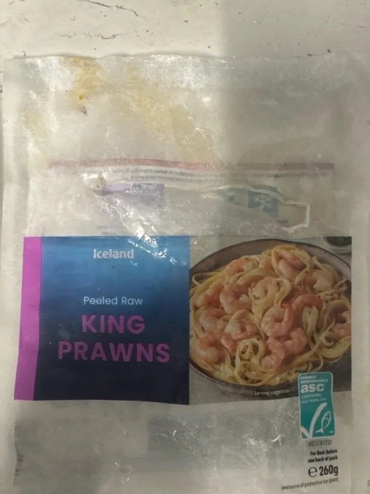 Peeled Raw King Prawns