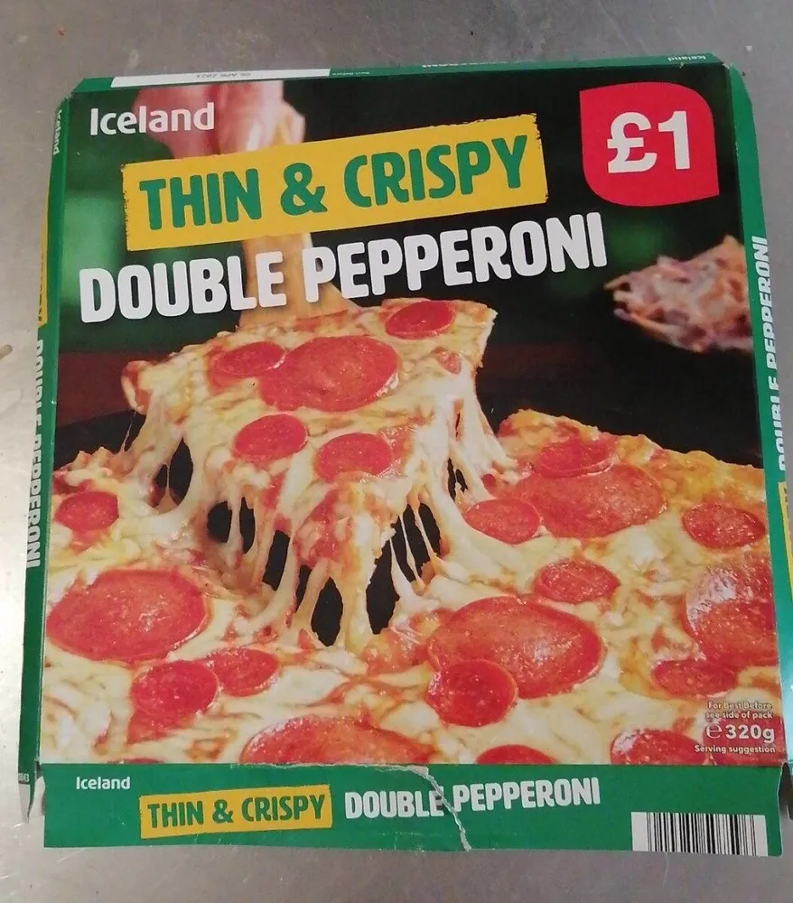 Thin and crispy Double Pepperoni