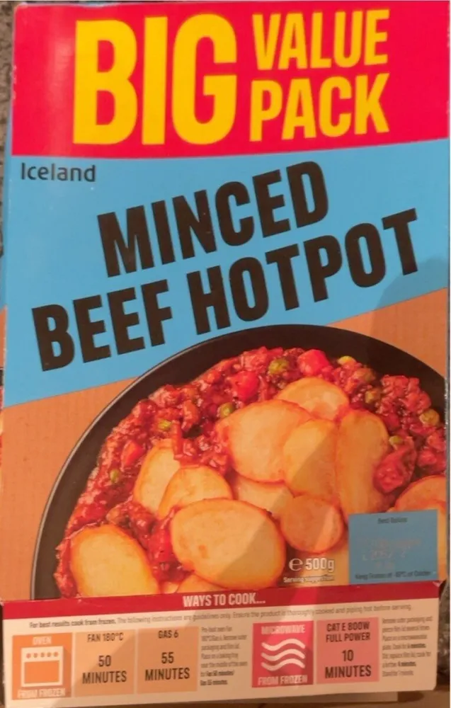 Minced Beef Hotpot