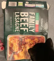 Beef lasagna