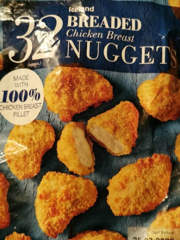 Nuggets de pechuga de pollo