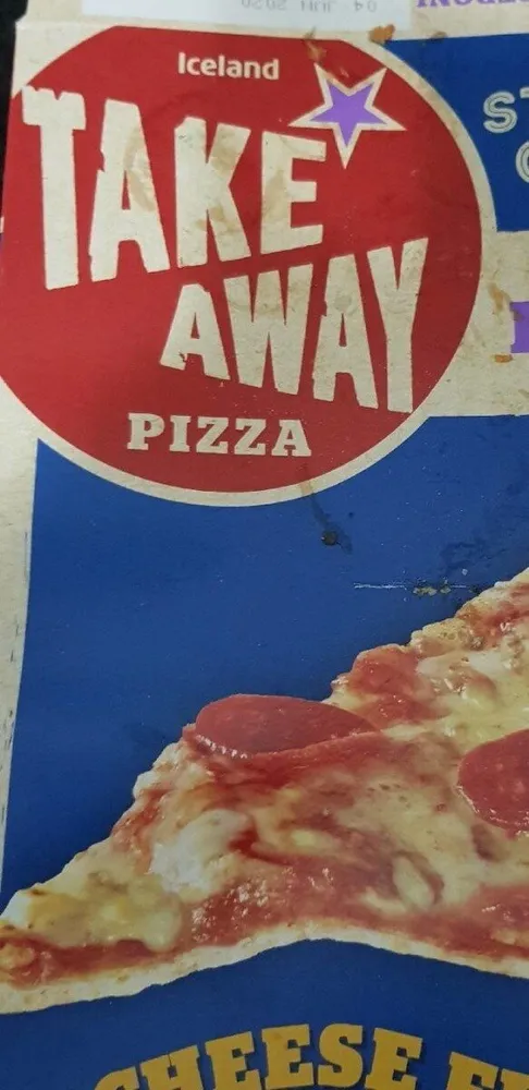 Take away pizza