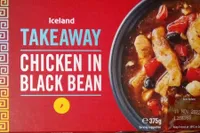 Chicken in black bean takeaway