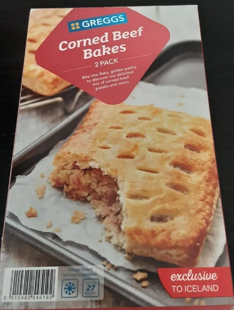Corned beef bakes
