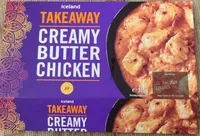 Creamy butter chicken
