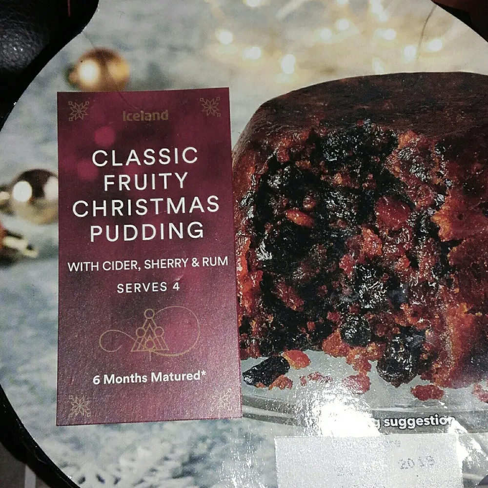 Classic Fruity Christmas Pudding