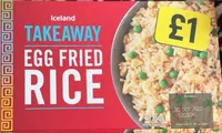 Takeaway egg fried rice