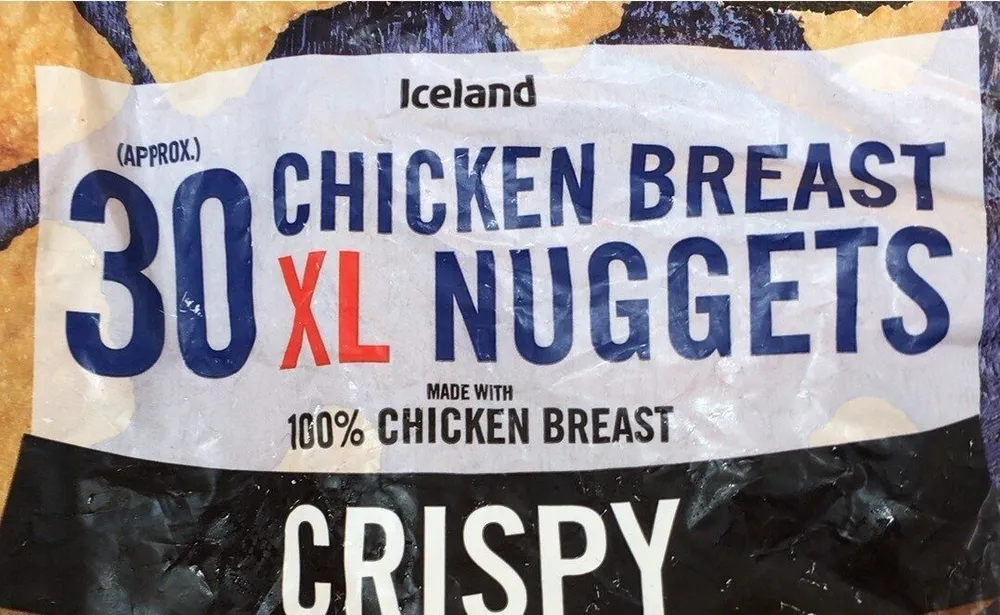 Chicken breast nuggets