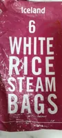 White Rice Steam Bags
