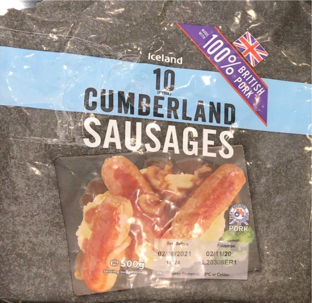 Cumberland Sausages