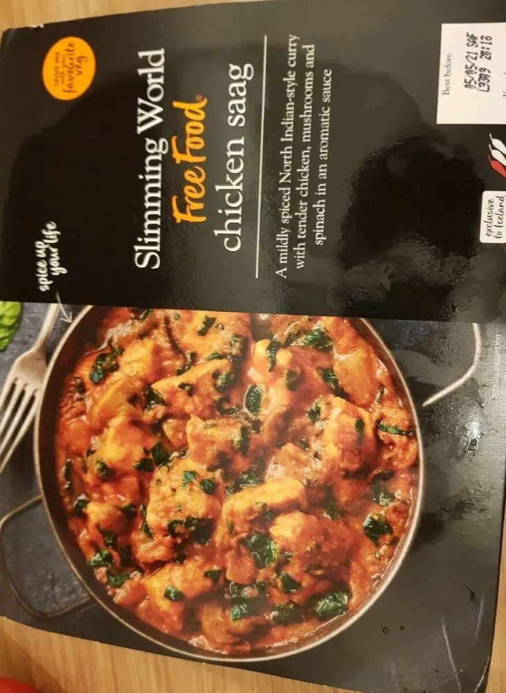 Slimming World Chicken Saag