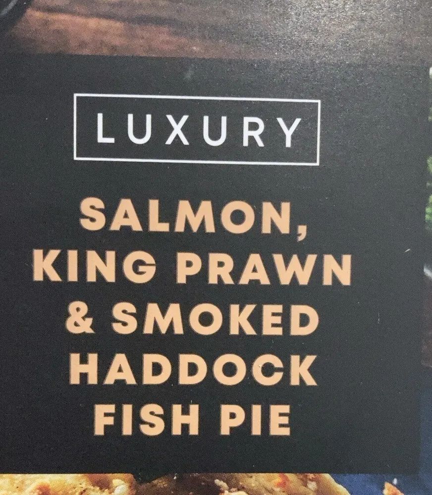 Salmon, king prawn & smoked Haddock fish pie