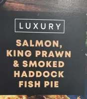 Salmon, king prawn & smoked Haddock fish pie