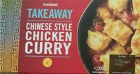 Takeaway chinese style chicken curry