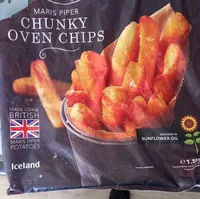 Luxury maris Piper chunky oven chips
