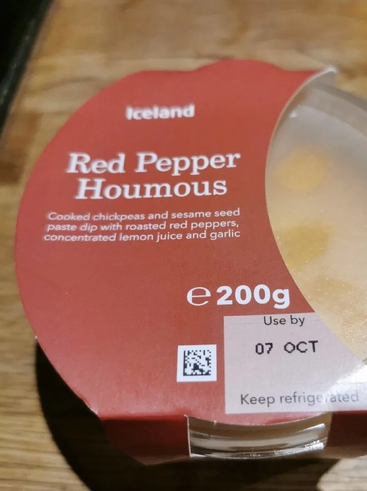 Red Pepper Houmous
