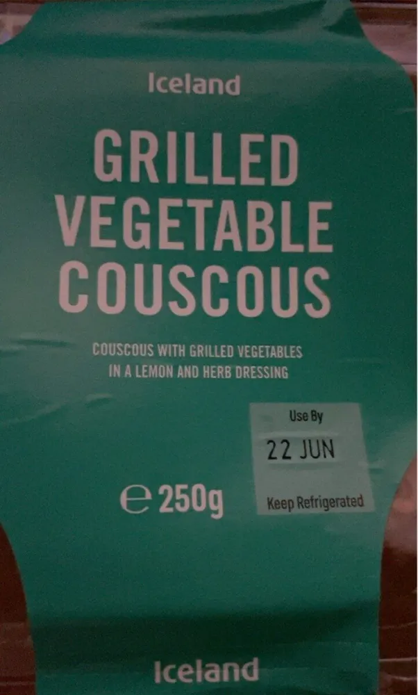 Grilled Vegetable Couscous