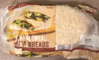 6 wholemeal pitta breads