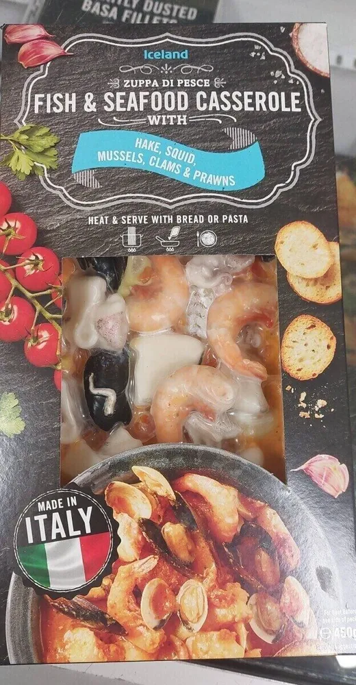 Fish & seafood casserole
