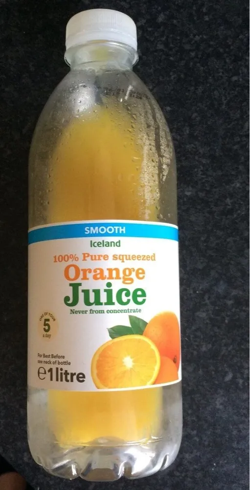 Iceland 100% Pure Squeezed Orange Juice
