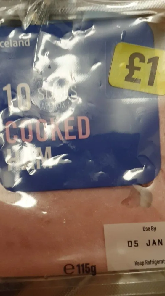 Cooked ham