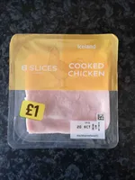 Cooked Chicken Slices