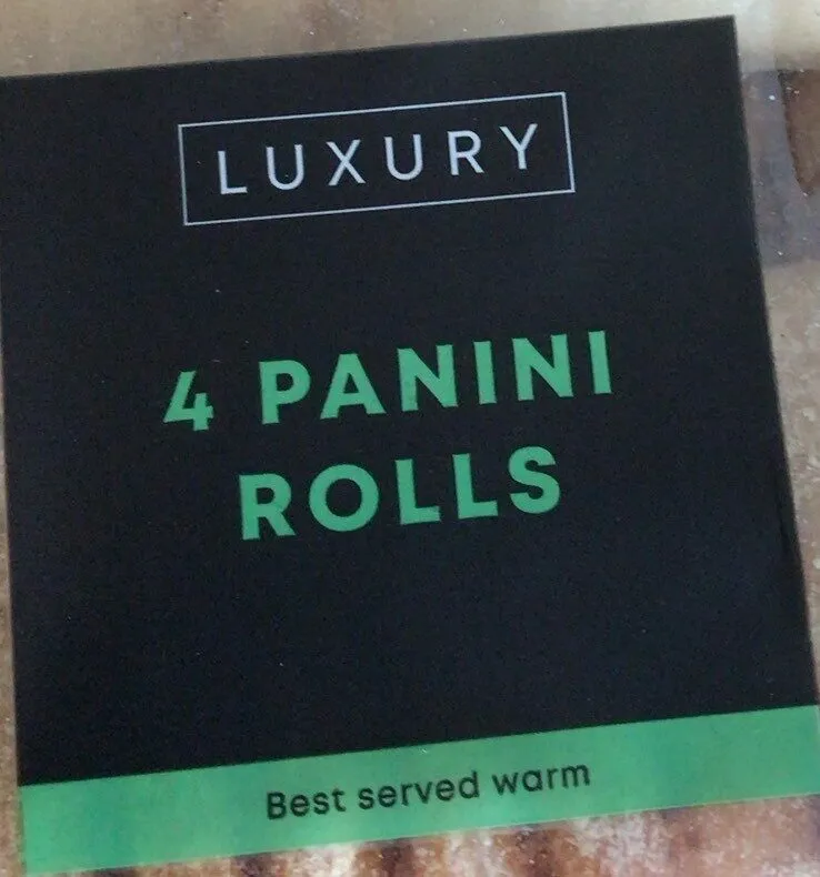 4 Panini Rolls