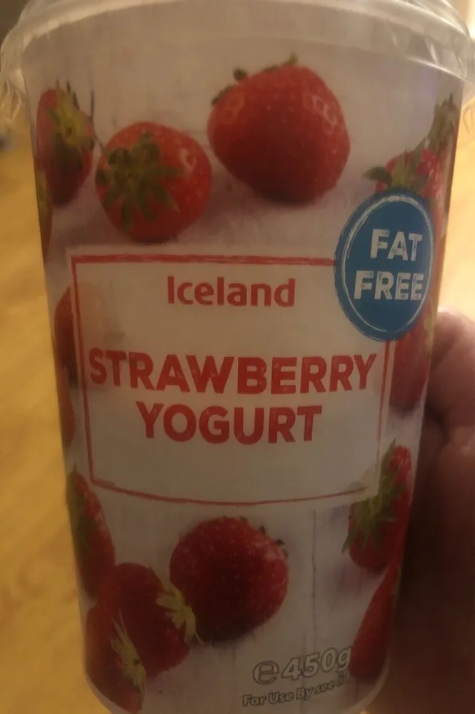 Strawberry yogurt
