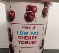 Low Fat Cherry Yogurt