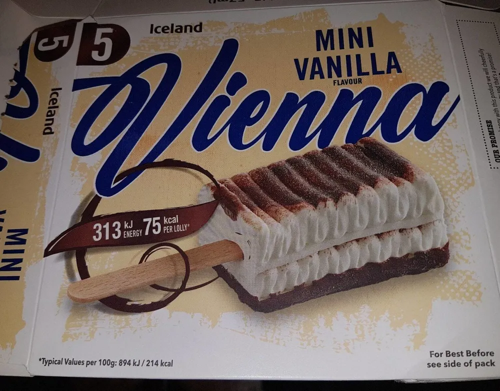 Mini Vanilla Vienna